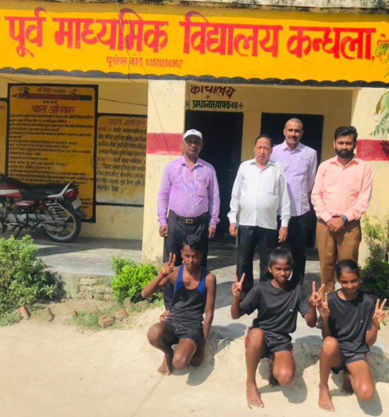 गोरखपुर बांसगांव न्यूज़: बांसगांव क्षेत्र के छोटे से कस्बे से तीन खिलाड़ियों का नेशनल गेम में चयन