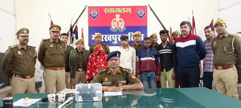 गोरखपुर बड़हलगंज न्यूज़: हत्या के आरोप में चार आरोपियों को पुलिस ने पकड़ा * बड़हलगंज पुलिस*