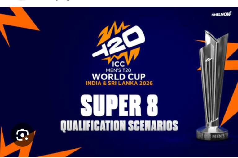 T20 World Cup 2026: सुपर-8 की सभी टीमें हुई पक्की, दो ग्रुपों में कौन किससे और कब भिड़ेगा?